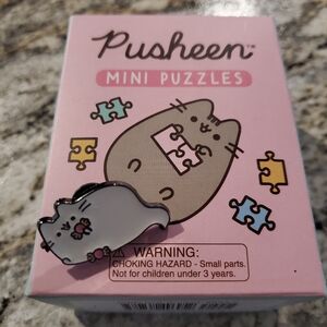 PUSHEEN 2 Mini Puzzles and Pin